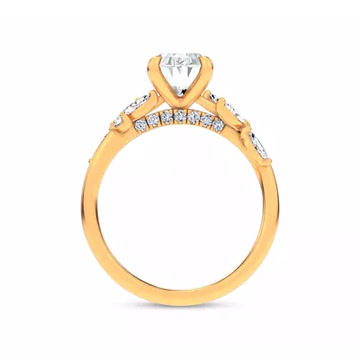 Lea Nature-Inspired Engagement Ring
