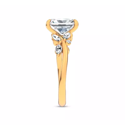 Lea Nature-Inspired Engagement Ring