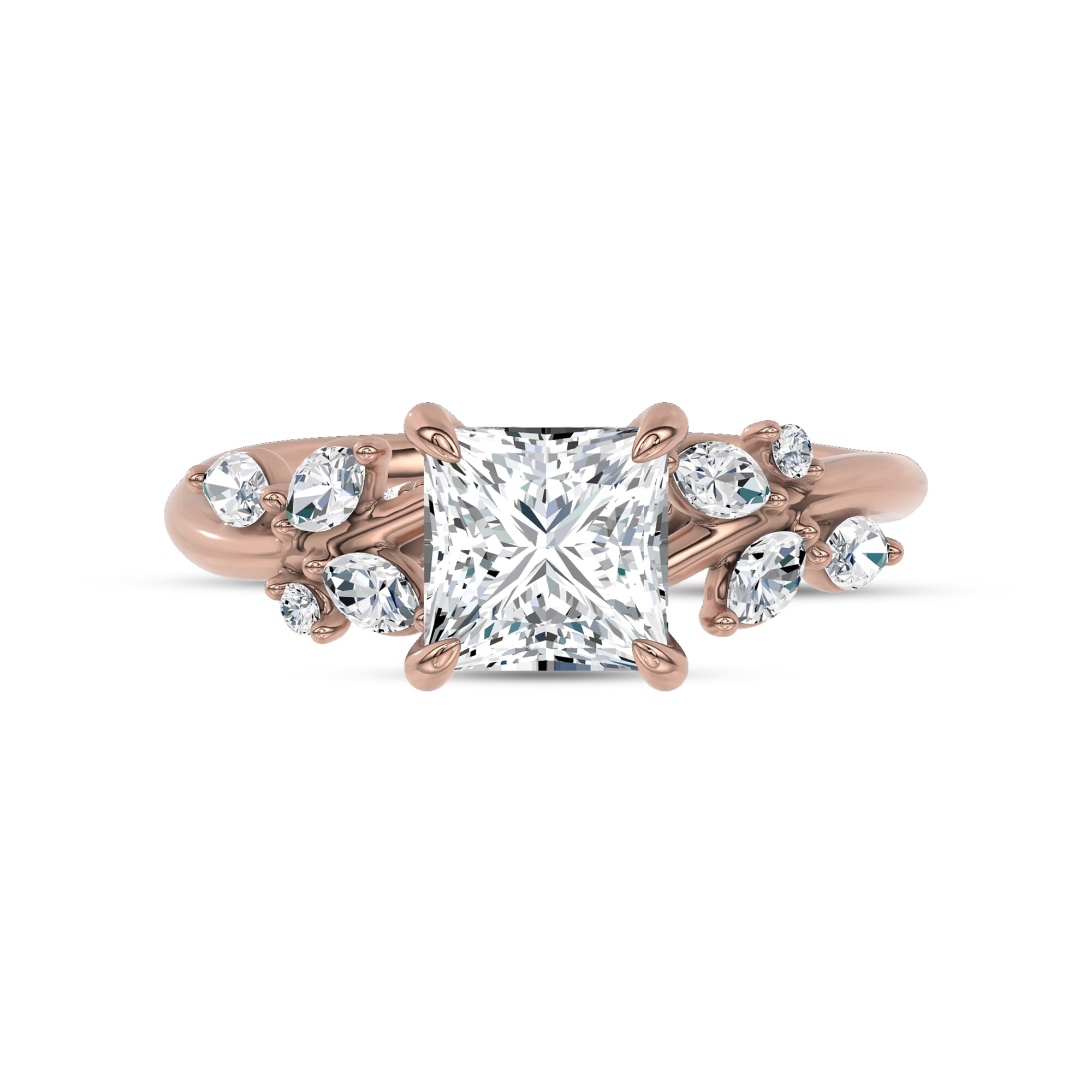 Lea Nature-Inspired Engagement Ring