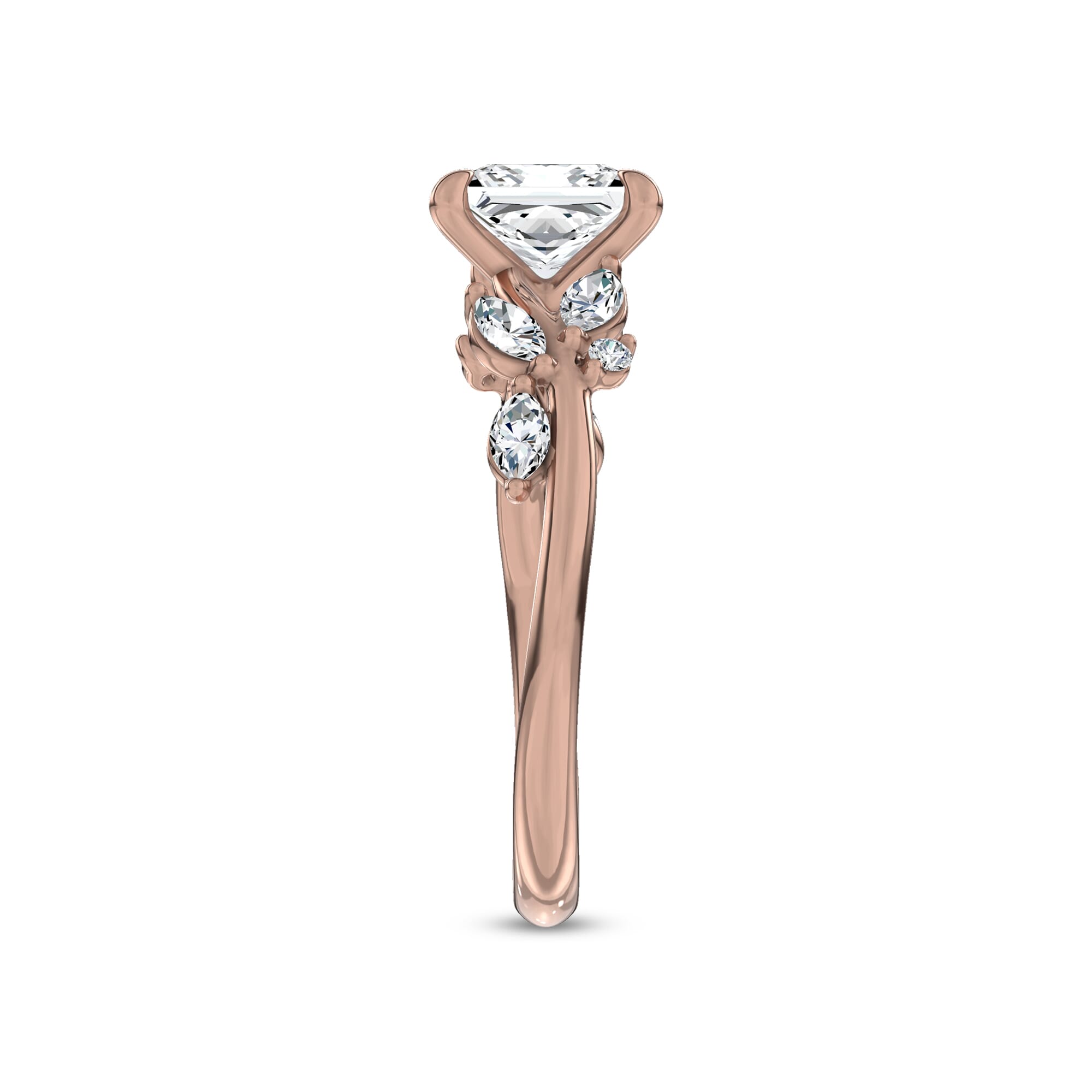 Lea Nature-Inspired Engagement Ring