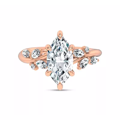 Lea Nature-Inspired Engagement Ring