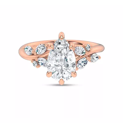 Lea Nature-Inspired Engagement Ring