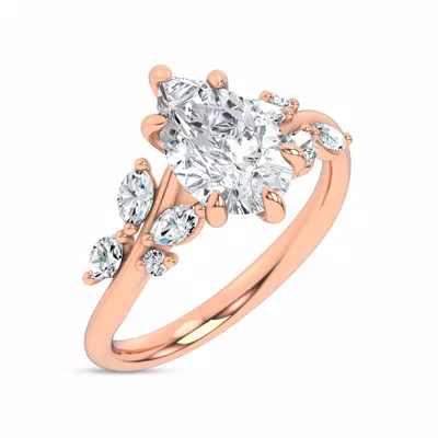 Lea Nature-Inspired Engagement Ring