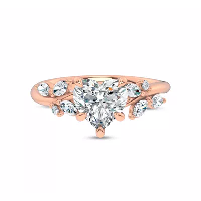 Lea Nature-Inspired Engagement Ring
