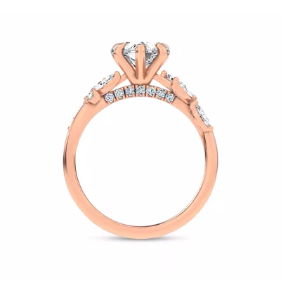 Lea Nature-Inspired Engagement Ring
