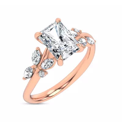 Lea Nature-Inspired Engagement Ring