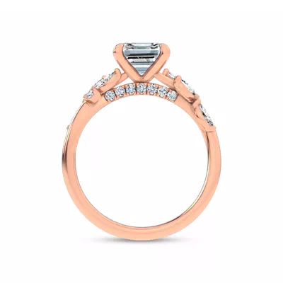 Lea Nature-Inspired Engagement Ring