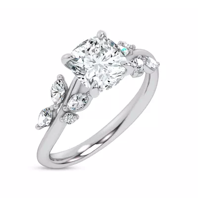 Lea Nature-Inspired Engagement Ring
