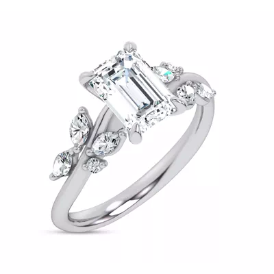 Lea Nature-Inspired Engagement Ring