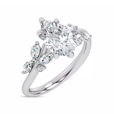 Lea Nature-Inspired Engagement Ring