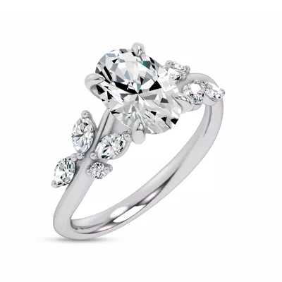 Lea Nature-Inspired Engagement Ring
