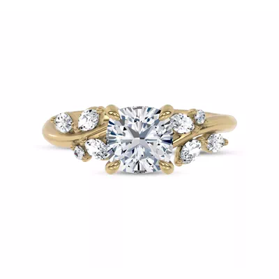 Lea Nature-Inspired Engagement Ring