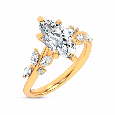 Lea Nature-Inspired Engagement Ring