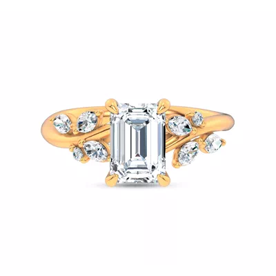 Lea Nature-Inspired Engagement Ring