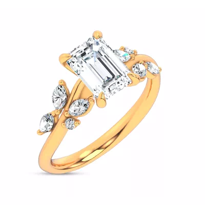 Lea Nature-Inspired Engagement Ring