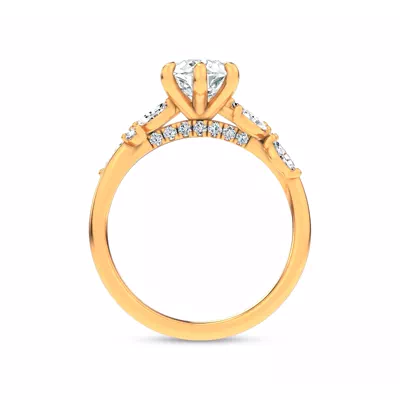 Lea Nature-Inspired Engagement Ring