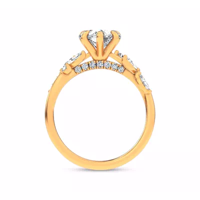 Lea Nature-Inspired Engagement Ring
