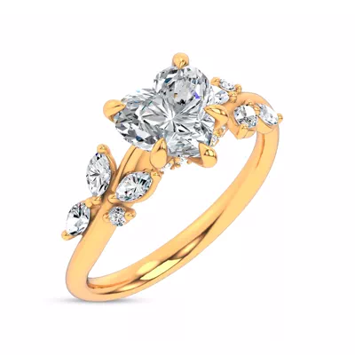 Lea Nature-Inspired Engagement Ring