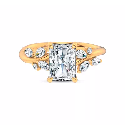 Lea Nature-Inspired Engagement Ring