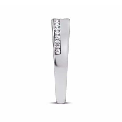 Mirrored Pavé Band by Christian Siriano