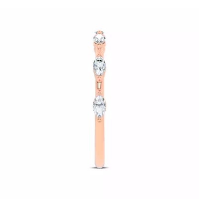 Starlight Spaced Marquise Diamond Band