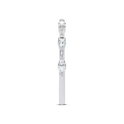 Starlight Spaced Marquise Diamond Band