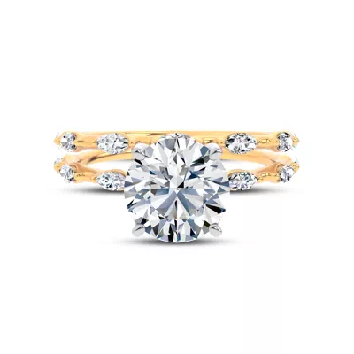 Starlight Spaced Marquise Diamond Band