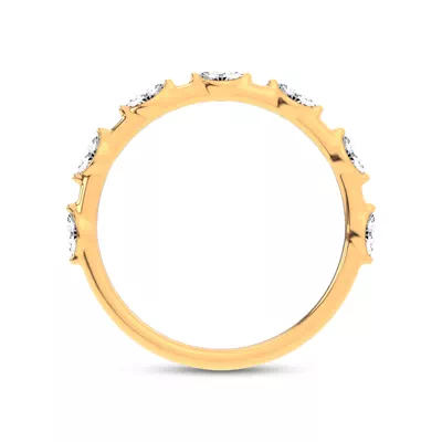 Starlight Spaced Marquise Diamond Band