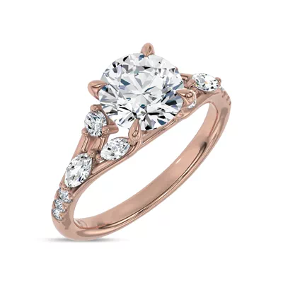 Opera Knife-Edge Engagement Ring by Christian Siriano