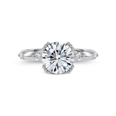 Opera Knife-Edge Engagement Ring by Christian Siriano