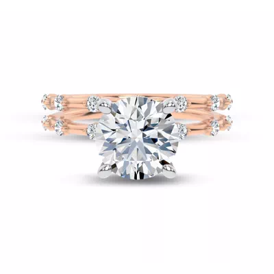 Starlight Spaced Round Diamond Band