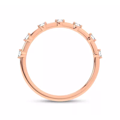 Starlight Spaced Round Diamond Band