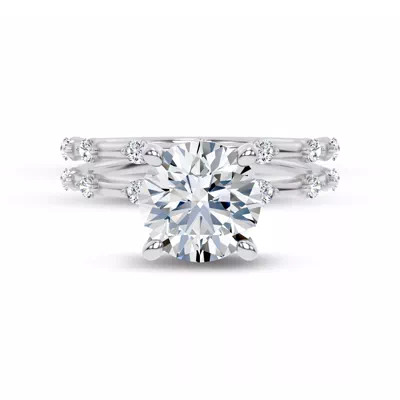 Starlight Spaced Round Diamond Band