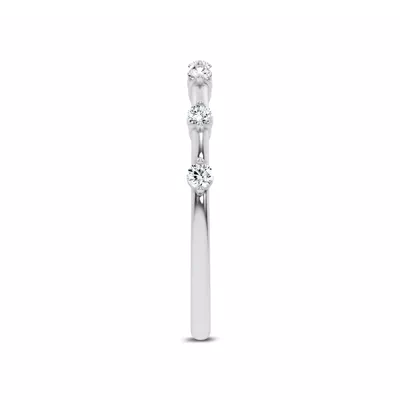 Starlight Spaced Round Diamond Band