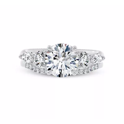 Kerry Contour Pavé Band