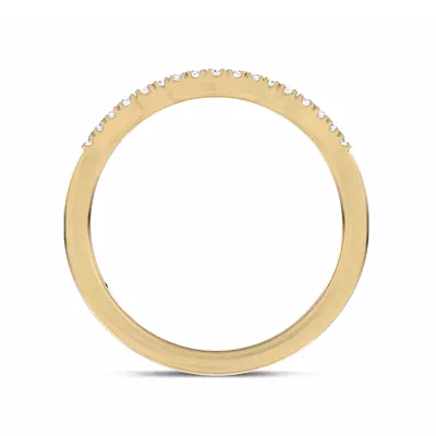 Kerry Contour Pavé Band