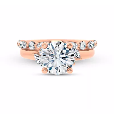 Serenity Marquise And Round Diamond Band