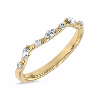 Jardin Valentina Mixed Shape Lab Band by Christian Siriano