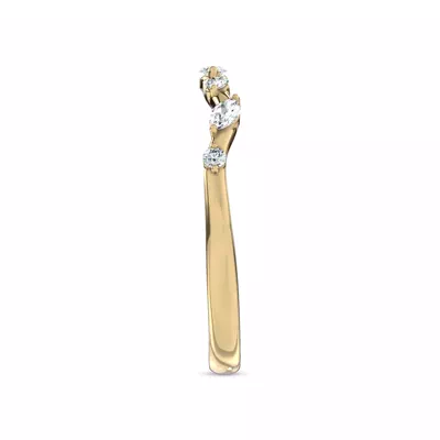 Jardin Valentina Mixed Shape Band by Christian Siriano