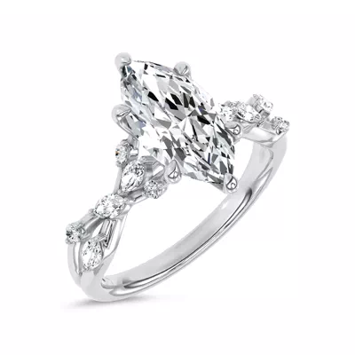 Jardin Valentina Mixed Shape Lab Engagement Ring by Christian Siriano