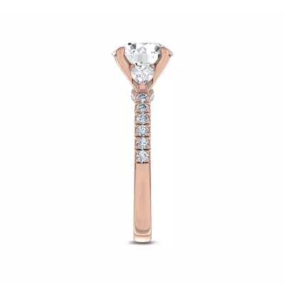 Ardora Pear Lab Engagement Ring by Christian Siriano