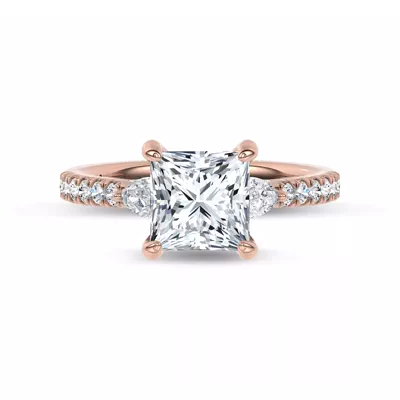 Ardora Pear Lab Engagement Ring by Christian Siriano