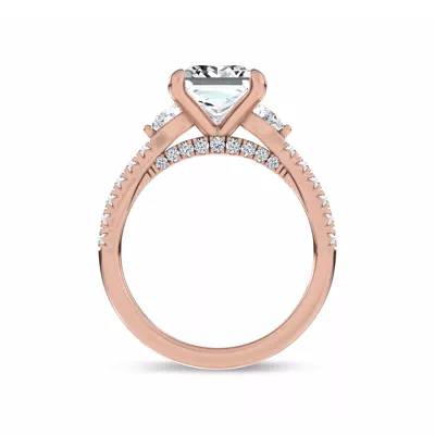 Ardora Pear Lab Engagement Ring by Christian Siriano
