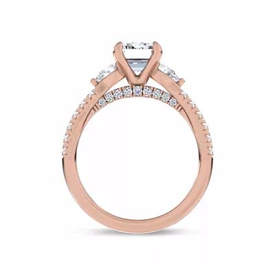 Ardora Pear Lab Engagement Ring by Christian Siriano
