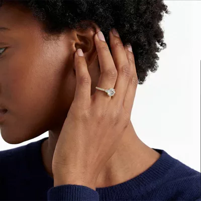 Ardora Pear Engagement Ring by Christian Siriano