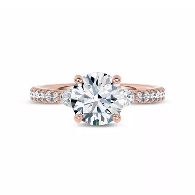Ardora Pear Lab Engagement Ring by Christian Siriano