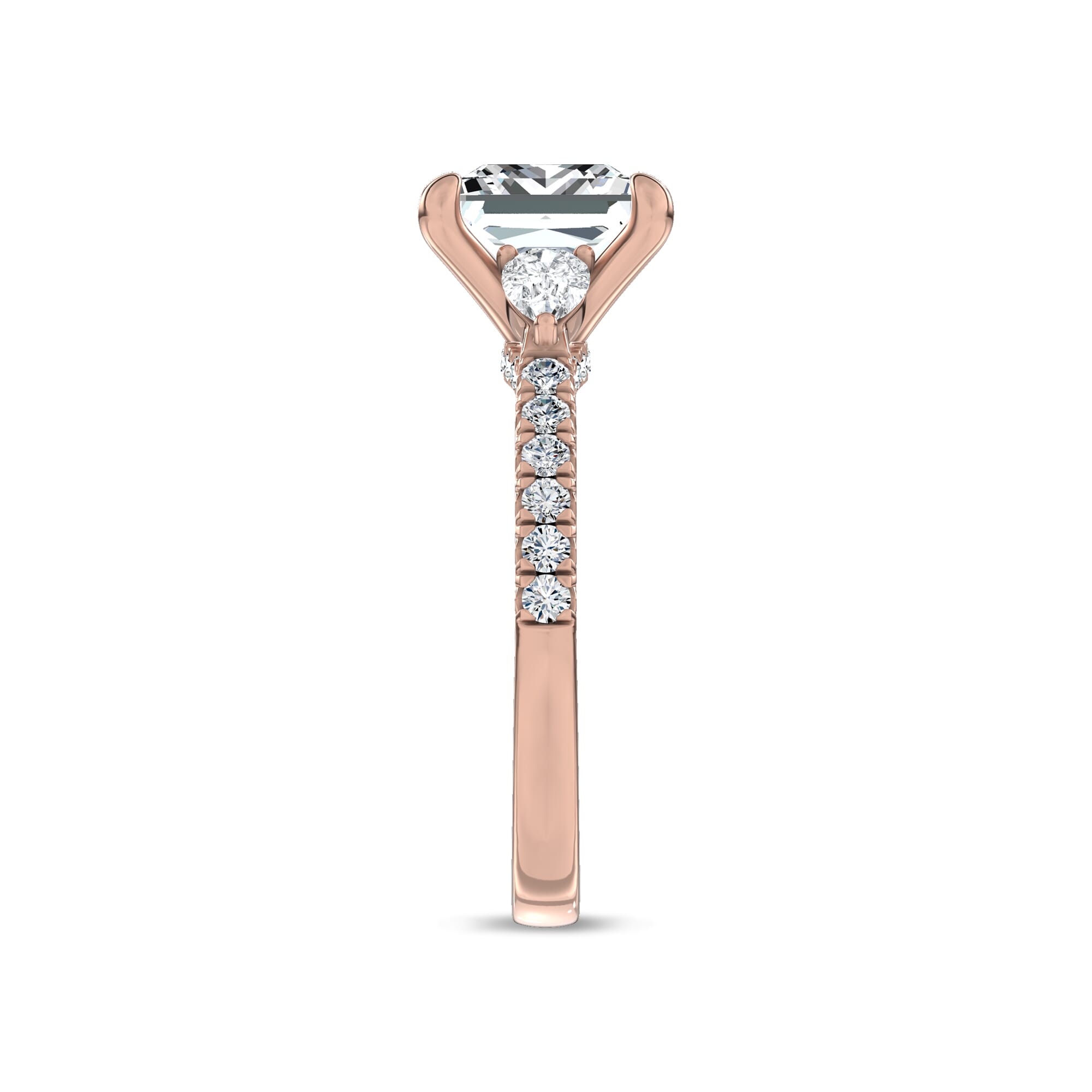 Ardora Pear Lab Engagement Ring by Christian Siriano