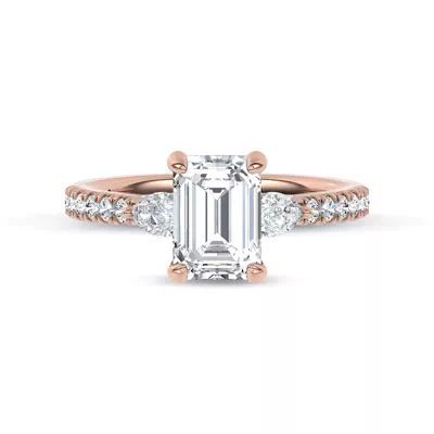 Ardora Pear Lab Engagement Ring by Christian Siriano