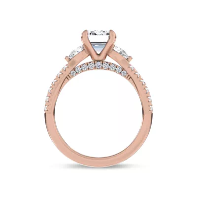 Ardora Pear Lab Engagement Ring by Christian Siriano