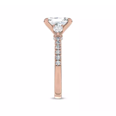 Ardora Pear Lab Engagement Ring by Christian Siriano